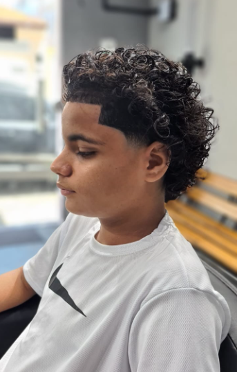 Barba estilizada com acabamento